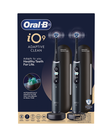 iO9 Dual Handle Electric Toothbrush Pack